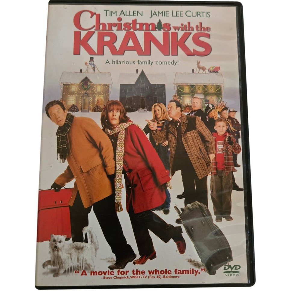 Christmas with the Kranks DVD Tim Allen Jamie Lee Curtis 2004 Holiday Comedy